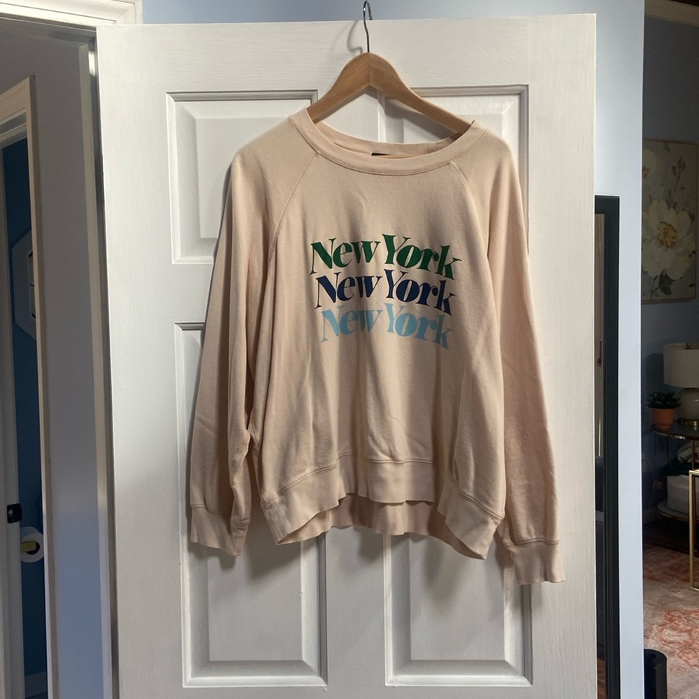 Cotton J Crew creckneck